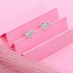 925 Sterling Silver Zebra Stud Earrings Safari Animal Jewelry