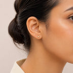 AMONROO® 925 Silver Jewellery for Women - Gold Finish 925 Sterling Silver Flower Pearl Stud Earrings, Daisy Earrings, Daily Wear Jewellery | 925 Stamp, Warranty & Authenticity Certificate