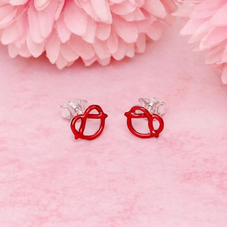 AMONROO® 925 Silver Jewellery for Women - 925 Sterling Silver Open Heart Stud Earrings, Minimalist Heart Earrings, Daily Wear Jewellery | 925 Stamp, Warranty & Authenticity Certificate