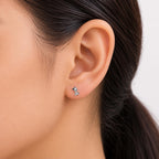 AMONROO® 925 Silver Jewellery for Women - 925 Sterling Silver Deer Fawn Stud Earrings, Woodland Animal Jewellery, Gift for Women | 925 Stamp, Warranty & Authenticity Certificate