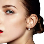 925 Silver Violin Stud Earrings Music Inspired Jewelry for Women & Girls