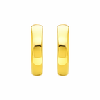 925 Sterling Silver Huggie Hoop Earrings Gold Minimal Jewelry