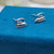 Tiny Little Iron Shaped Earring Stud Handmade Home Appliances Shape Stud with Pushback 925 Silver Different Unisex Unique Gift