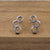 925 Sterling Silver Honeycomb Earrings Geometric Minimalist Earrings Dainty Hexagon Bee Lover Gift Jewelry for Women Handmade Gift Pushback