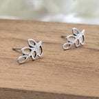 Silver Tree Branch Stud Earring Gift for Naure Loverk 925 Sterling Silver