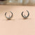 Silver Celestial Jewelry Crescent Moon Half Stud Earrings Little Moon Earrings Minimalist Handmade Gift Stud with Pushback Sterling 925