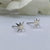 Sterling Silver Pole Star Stud Earring Celestial Jewellery Delicate and Stylish North Star Earrings Minimal Handmade Stud Pushback 925