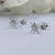 Sterling Silver Pole Star Stud Earring Celestial Jewellery Delicate and Stylish North Star Earrings Minimal Handmade Stud Pushback 925