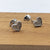 Sterling Silver 925 Elegant Design Heart Shape Studs Earrings CZ Diamonds Minimalist Handmade Cute Gift Studs with Push back