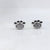925 Sterling Silver Dog Cat Paw Stud Earrings Cubic Zirconia Puppy Earring with Push Back Pet Lover Jewelry Gifts Unique Stud Earring