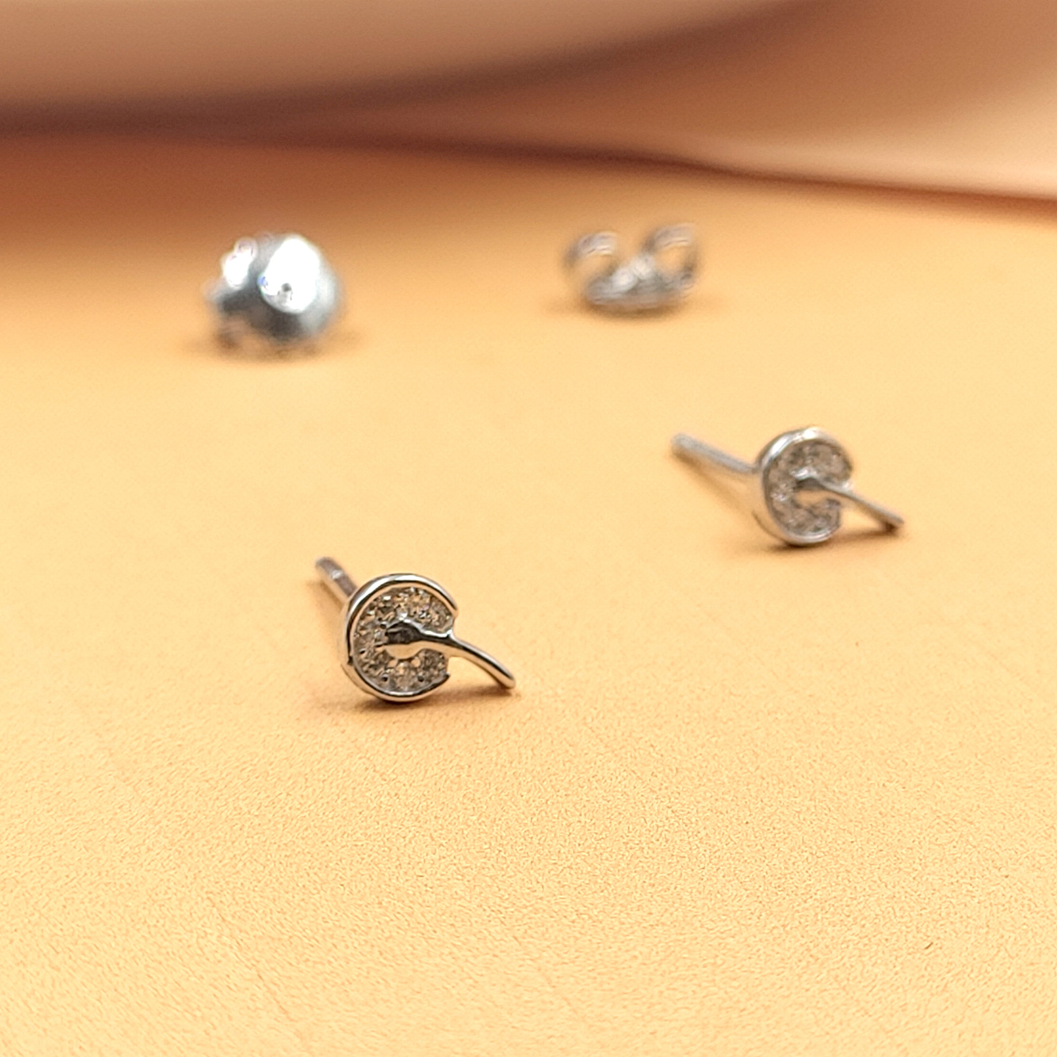 925 Sterling Silver Lucky Dandelion Stud Earrings Beautiful Flower Jewelry