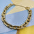 Stylish Oval Link Chain Golden Necklace