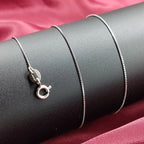 Box Chain Silver Chain For Women and Men Chain for Daily Wear Work Wear Unisex Dainty Chain Gift