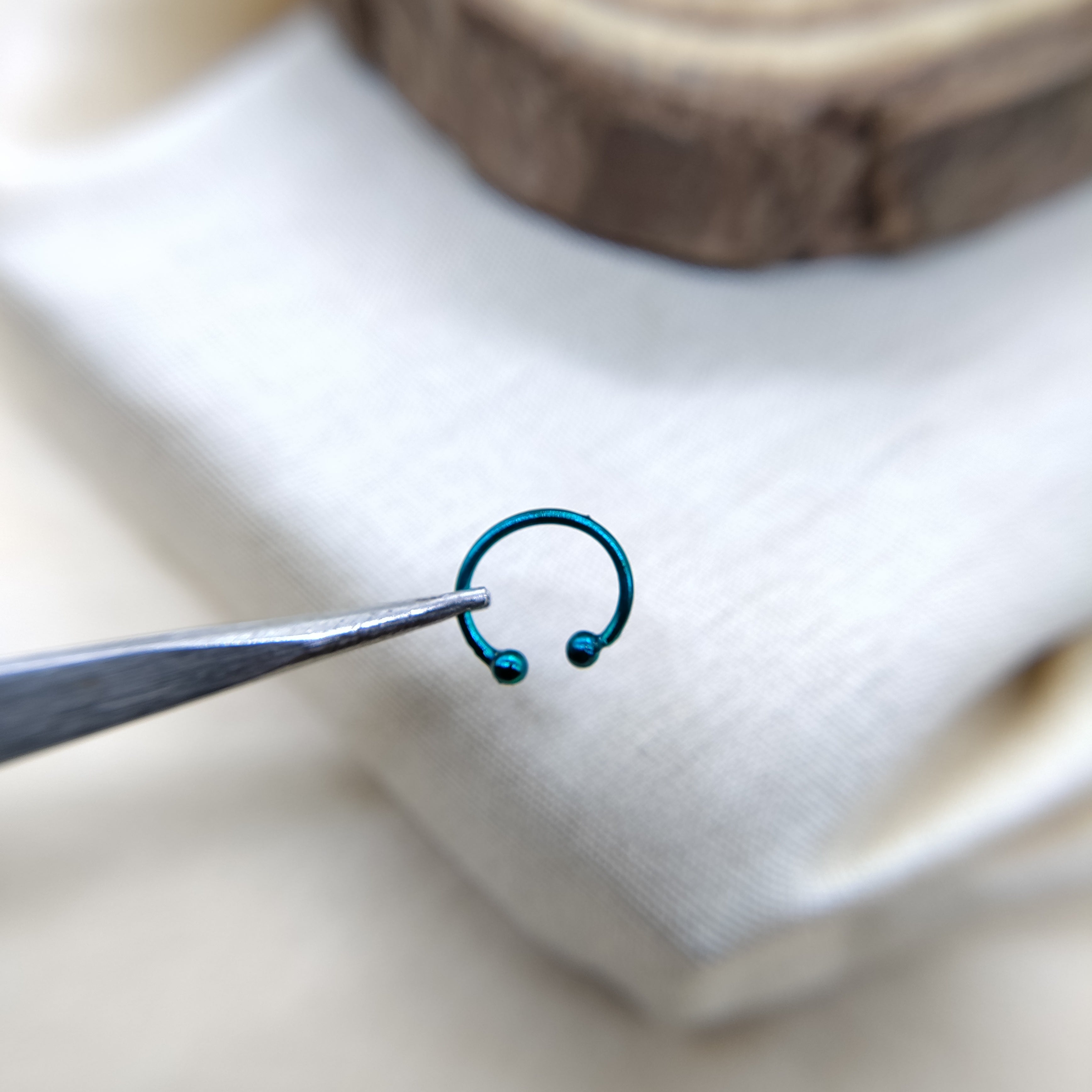 Silver Nose pin 925 Sterling Silver Body jewelry Boho Hippie Funky Jewellery Clip On Nose Clip Minimalist Handmade Gift