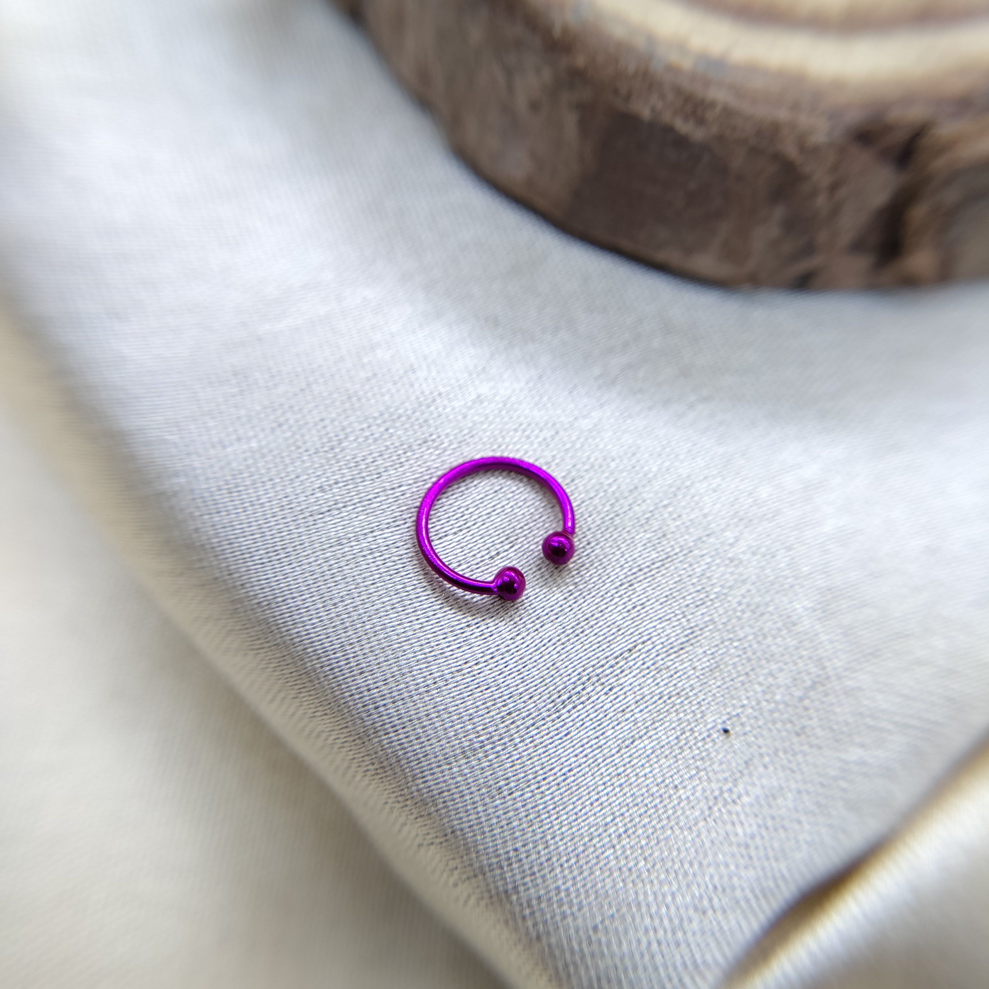 Silver Nose pin 925 Sterling Silver Body jewelry Boho Hippie Funky Jewellery Clip On Nose Clip Minimalist Handmade Gift