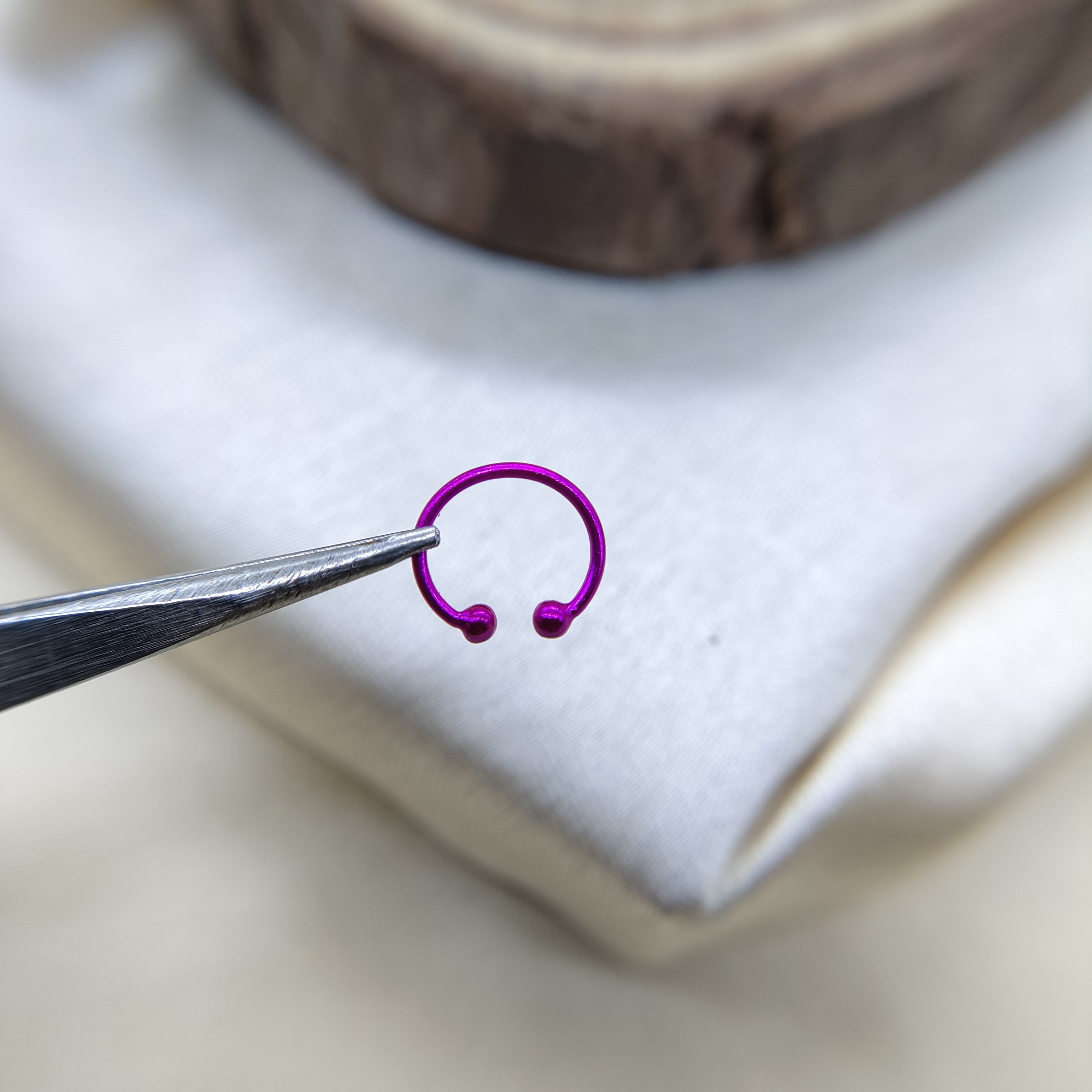 Silver Nose pin 925 Sterling Silver Body jewelry Boho Hippie Funky Jewellery Clip On Nose Clip Minimalist Handmade Gift