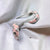 Thick Enamel Hoops Celestial Star CZ Chunky Bold Hoop Mini Art Deco Earrings Minimalist Handmade Gift For Women-7x4 mm