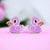 925 Sterling Silver Cute Duck Ear Studs Enamel Cartilage Ear Studs Minimalist Handmade Gift - 7x7 mm