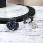 Rose Flower Stud Earrings Minimalist Jewelry Gift For Women