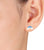 925 Sterling Silver Cute Rainbow Ear Studs Tiny Earrings Enamel Cartilage Ear Studs Girls Earrings Minimalist Handmade Gift - 5x11 mm