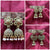 Royal Flower Design With Beads Jhumka Earrings Combo Set Of 3 Pair