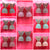 Rajwadi Style Solid Butterfly Design & Round Jhumka Earrings Combo Set Of 8 Pair-Any 8 Color