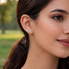 AMONROO® 925 Silver Jewellery for Women - 925 Sterling Silver Owl CZ Stud Earrings, Bird Animal Earrings, Dainty Nature Jewellery | 925 Stamp, Warranty & Authenticity Certificate