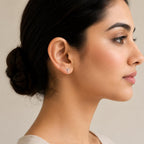 AMONROO® 925 Silver Jewellery for Women - 925 Sterling Silver Bird Stud Earrings, Flying Bird Design, Minimalist Daily Wear Jewellery | 925 Stamp, Warranty & Authenticity Certificate