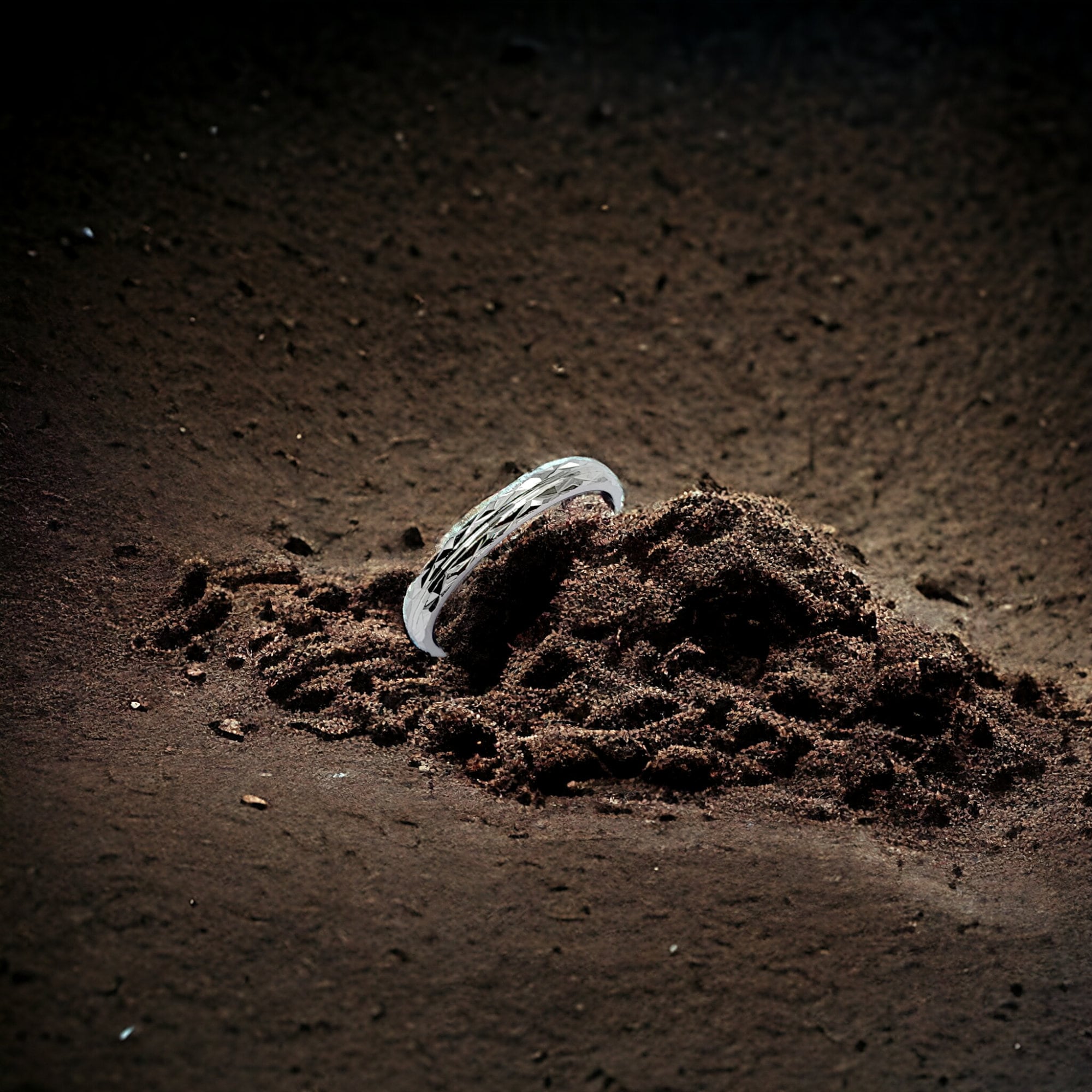 Traingle Sparkling Design Cut Finger Ring Handmade Ring For Women