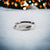 Silver Petal Cut Design Wedding Finger Ring Minimalist Handmade Ring For Gift(Size 9)