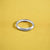 Sparkling Silver Cross Cut Design Finger Ring Wedding Band /Him Gift Present