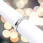 Band Style Finger Ring With Minimal Design Minimalist Handmade Ring For Women(Size 27)
