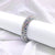 Mixed Stone Multicolor Ring Wedding Band Handmade Ring for Women With CZ