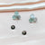 925 Sterling Silver Mother of Pearl earrings Three Leaf clover Earring CZ Stud Earrings for Women