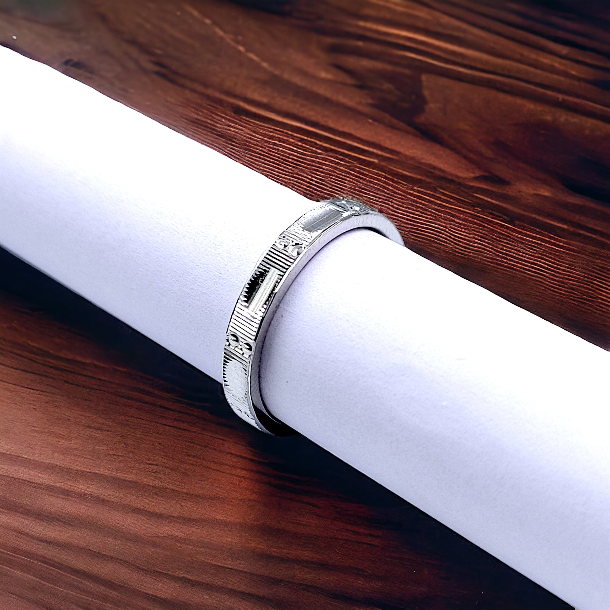 Stylish Ring For Wedding Gift Simple Minimal Design Handmade Antique Gift