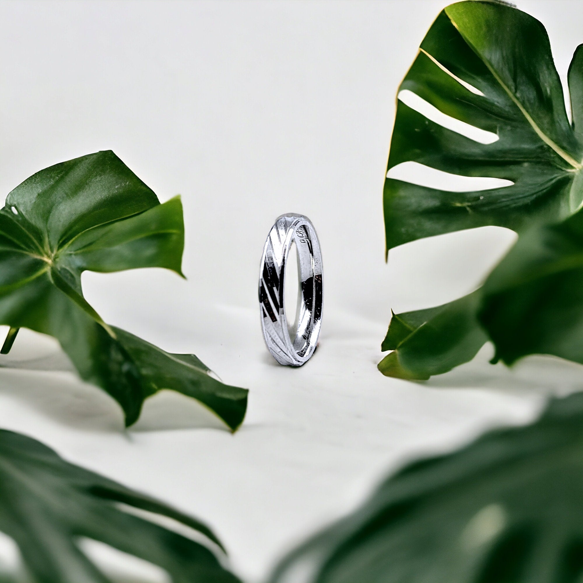 Stylish Simple Minimal Design Ring Handmade Antique Gift Unisex Ring(Size 12)