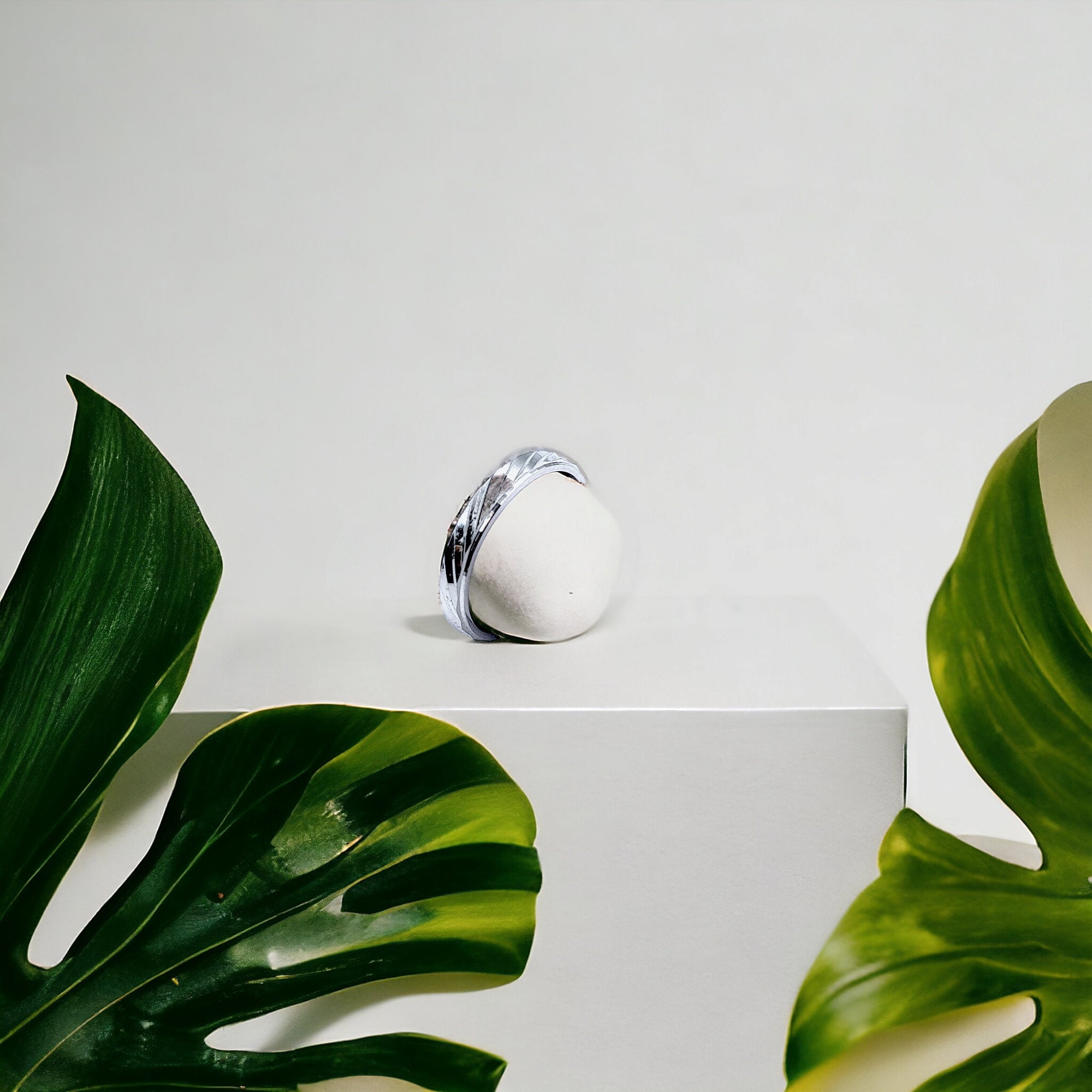 Stylish Simple Minimal Design Ring Handmade Antique Gift Unisex Ring(Size 12)