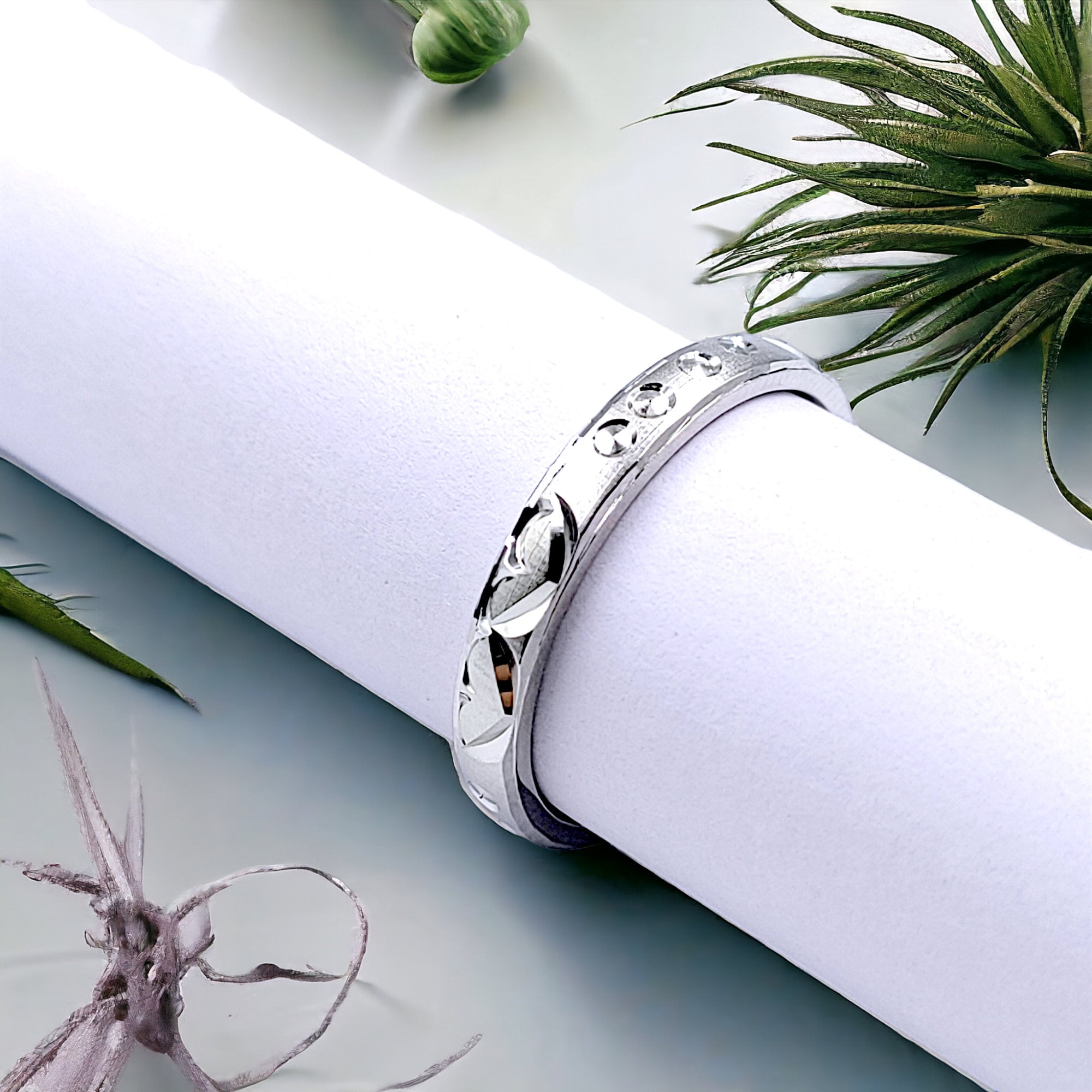 Stylish Heart Design Wedding Bridal Ring Handmade Antique Gift Unisex Ring