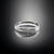 Silver Criss Cross Cut Design Finger Ring Wedding Ring For Women for women(Size 25)
