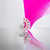 Fuchsia CZ Ring Cubic Zirconia Wedding Finger Ring With Minimal Design for Women(Size 20)