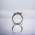 Silver Bird Design Ring Cubic Zirconia Floral Enamel Ring Sparrow pattern Ring(Size 18)