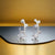 Statement Jewelry Crystal Dotted Hoop Earrings Earrings for Women Minimalist Handmade Gift 925 Sterling Silver-26x26 mm