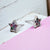 Star of David Studs Earrings Stylish Stud Earring Silver Star Shaped Stud with Colorful CZ Diamond Minimalist Handmade Gift