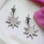Stylish Star Shaped Cubic Zirconia Diamond Trending Drop Convertible Earring Minimalist Handmade Gift