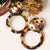 Attractive Multi Color Stone Circle Earring