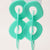 Ocean Green Link Party Earring