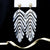 Brilliant Off White Feather Earring