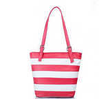 Baby Pink & White Shoulder Bag