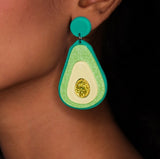 Tasty Avocado Fruit Earring