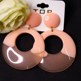 Awesome Hollow Circle Dangle Earring